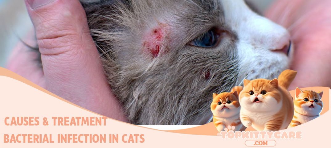 BACTERIAL INFECTION IN CATS: CAUSES & TREATMENT - Top Kitty Care