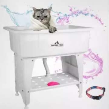 Awesome Paws Portable Cat Bath Tub