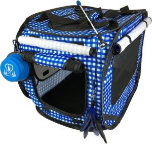 Best Cat Crate By Pet Fit For Life Collapsible/Portable