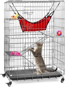 Best Choice Products 4-Tier Steel Cat Cage