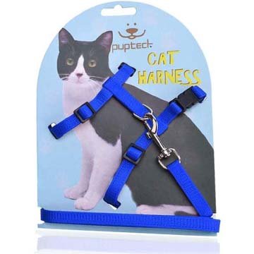 Best cat Leash by PUPTECK Adjustable Cat Harness And Leash