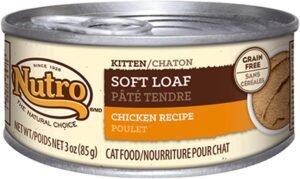 Best kitten food by NUTRO Soft Loaf