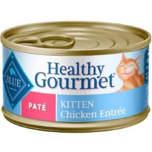 Blue Buffalo Healthy Canned Cat Food, Kitten Pate Wet Cat Food