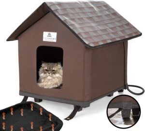 FURHOME COLLECTIVE Outdoor House for Cats