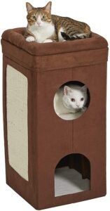 MidWest Curious Cat Cube, Indoor Cat House