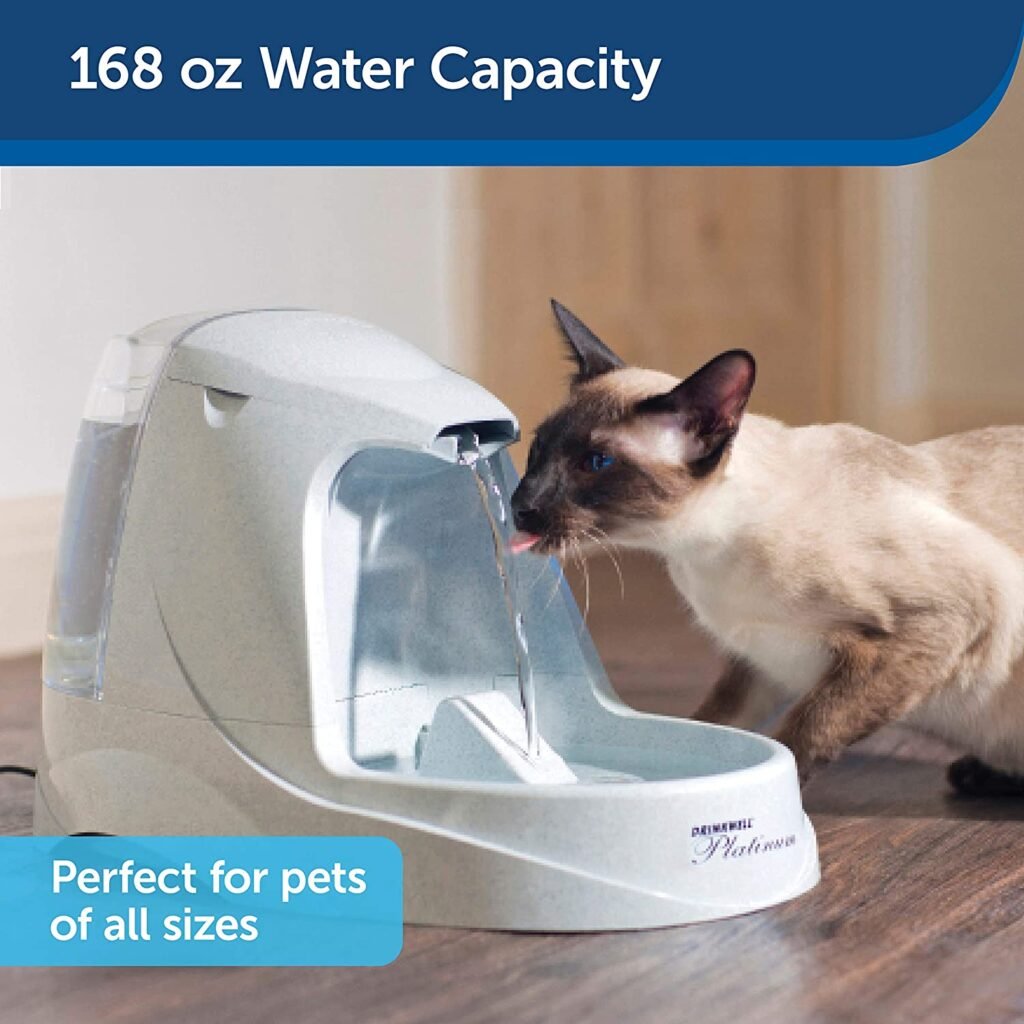 PetSafe Drinkwell Platinum LED Cat WaterFountain
