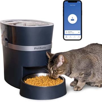 PetSafe Smart Cat Feeder with Wi-Fi Enabled for iPhone and Android Devices