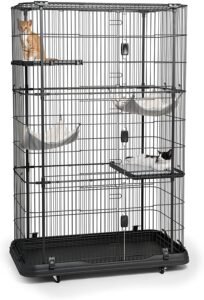 Prevue Pet Products Premium Cat Cage With 4 Levels