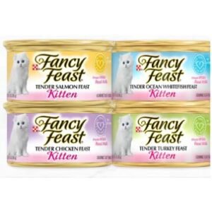 Purina Fancy Feast 4 flavors Canned Cat Food