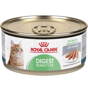 Royal Canin Feline Care Nutrition Digest Sensitive Loaf in Sauce Canned Cat Food