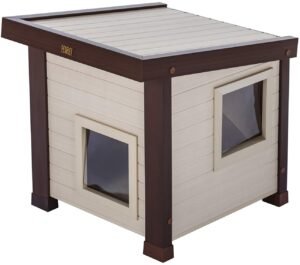 ecoFLEX Albany Feral Outdoor House For Cats