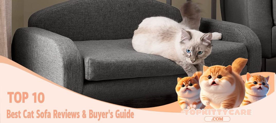 Top 10 Best Cat Sofa Reviews & Buyer's Guide - Top Kitty Care