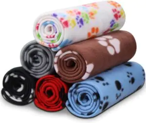 Comsmart Warm Paw Print Blanket/Bed