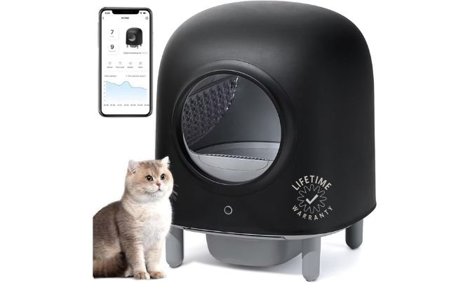 Cooary Self Cleaning Cat Litter Box