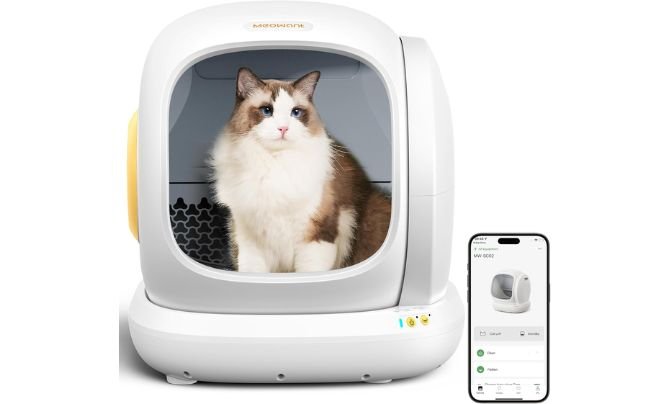 MeoWant Self-Cleaning Cat Litter Box