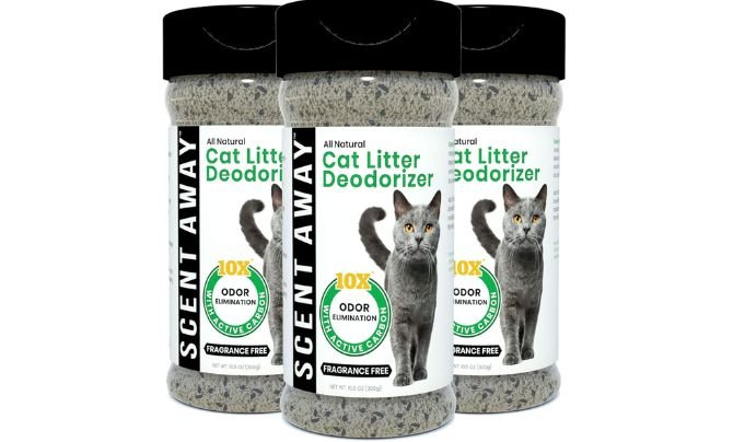 SCENT AWAY Cat litter Deodorizer Litter Box Odor Eliminator