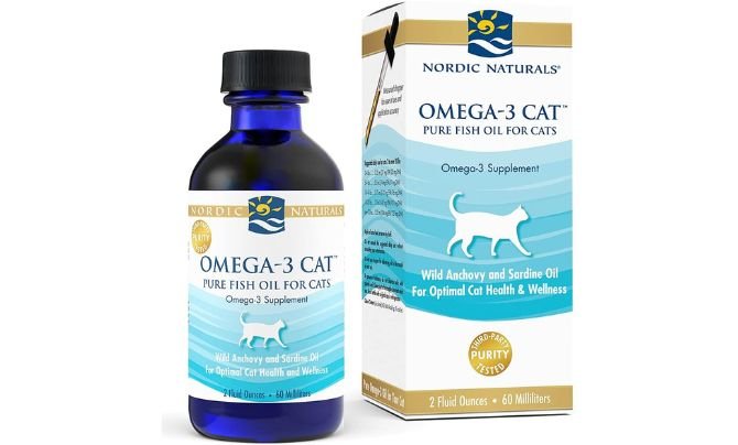 Nordic Naturals Omega-3 Pet Senior Cat Supplement