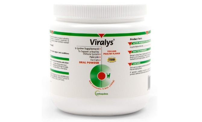 Vetoquinol Viralys L-Lysine cat Supplements