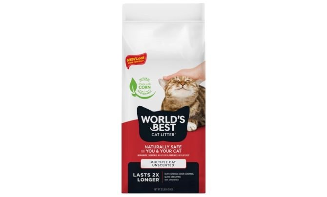 World’s Best Cat Litter Multiple Cat Unscented